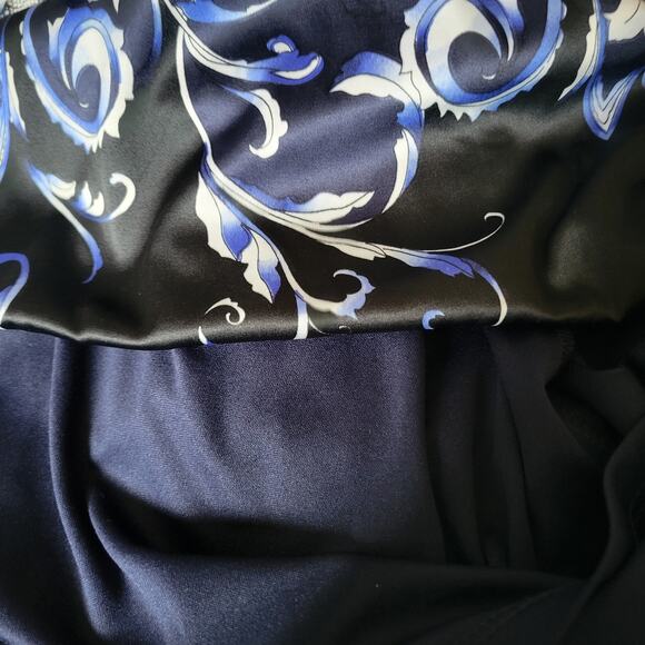 Dana Buchman Knee Length Size 16 Bold Design Boho Bright Lined Whimsy Chic - Picture 7 of 9